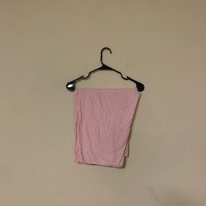 Pink printed pajamas set